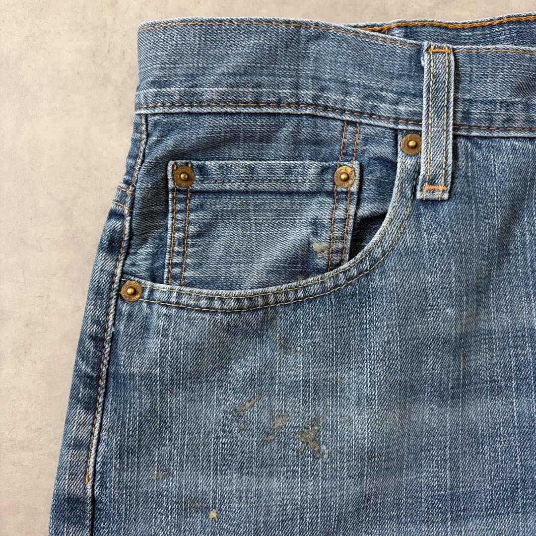リーバイス569 Levis W34 ブルーデニム 青 古着 ヒゲ 20465 | fuufu