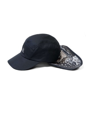 halo commodity × SHAKU HUNTER DRIFT CAP w/ Neck Shield BLACK