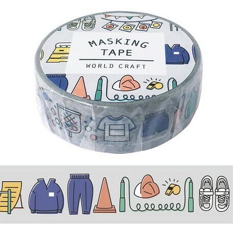 ワールドクラフト 体育 15mmマステ WC06