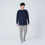 Relaxing Mesh  リカバリーロングパンツ <グレー>