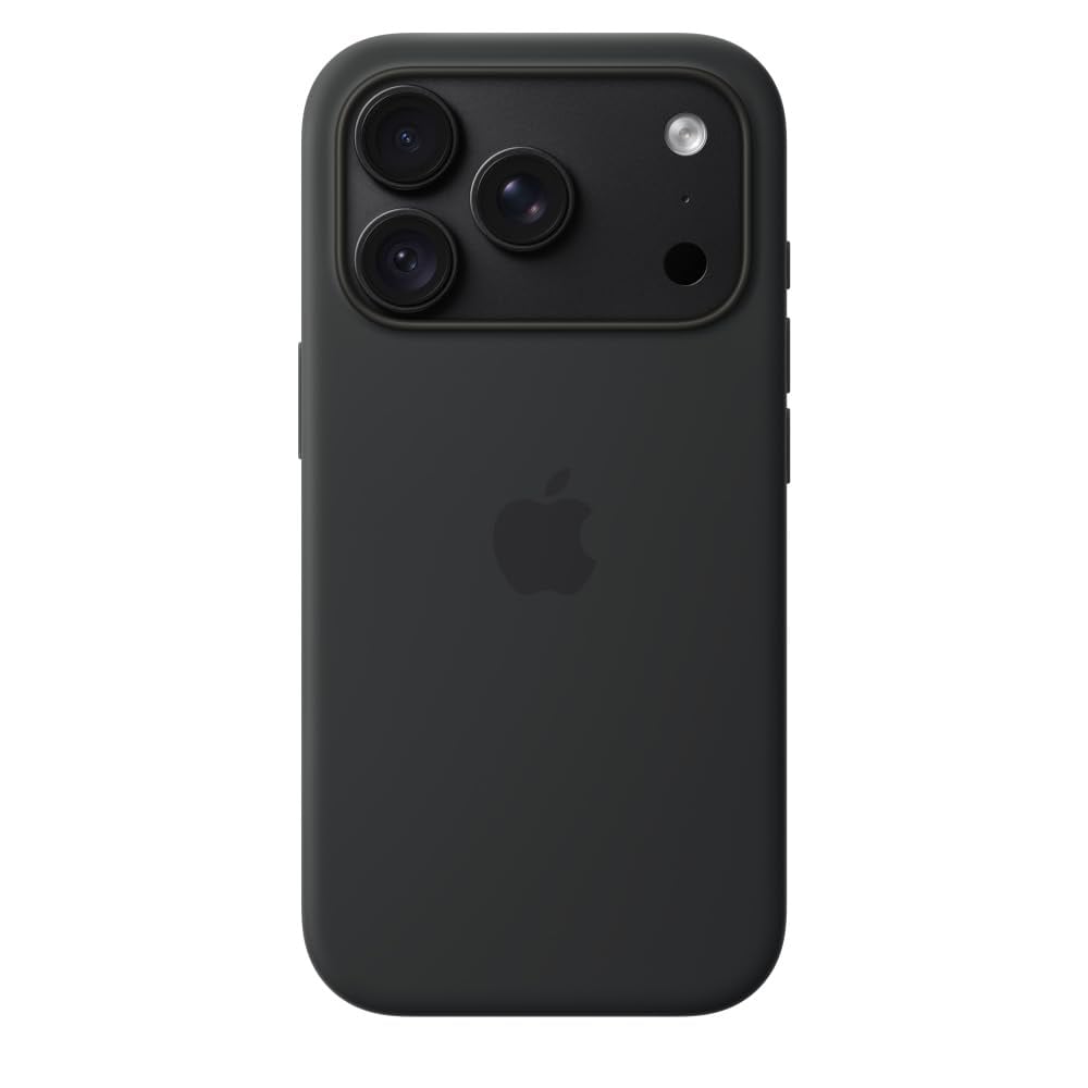 Apple MagSafe対応iPhone 18 Proシリコーンケース - ブラック 
