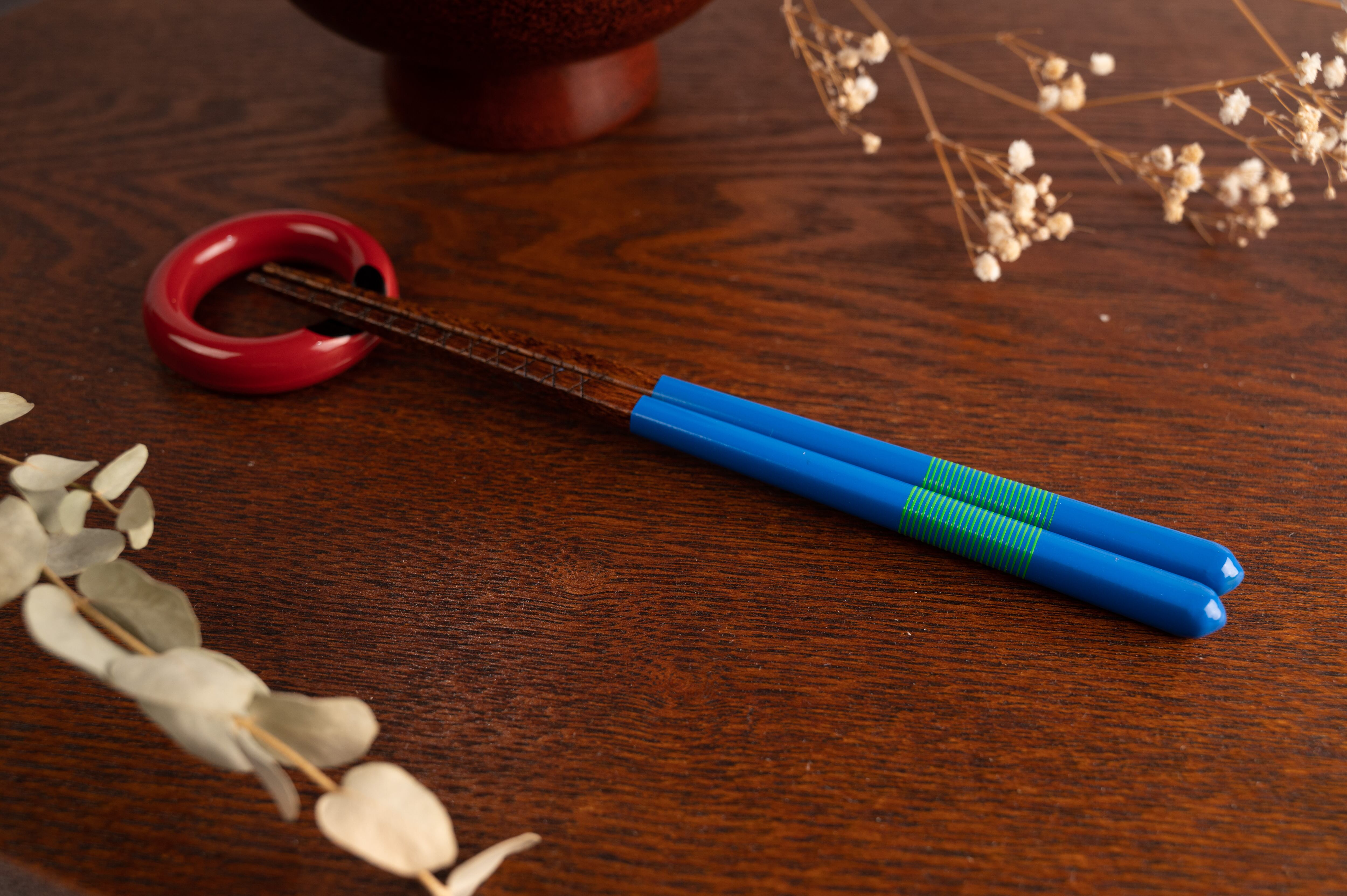 玉こんにゃくもつかめるお箸 黒 | 北見八郎平商店