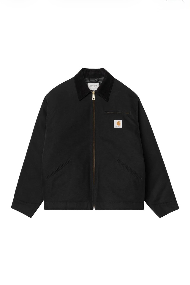 Carhartt WIP/カーハートダブリューアイピー　OG Detroit Jacket - Black / Black rigid
