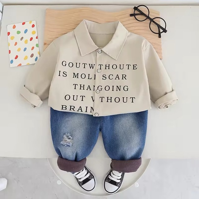 【取寄】おしゃれすぎる文字入りシャツ