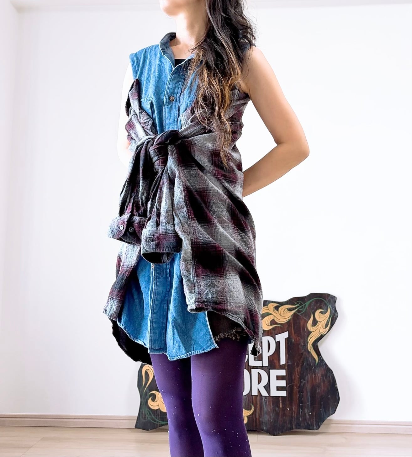 再販! 2-way flannel shirt