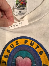 【90s USA製】"JESUS PUTS A SONG IN MY HEART" ヴィンテージTシャツ