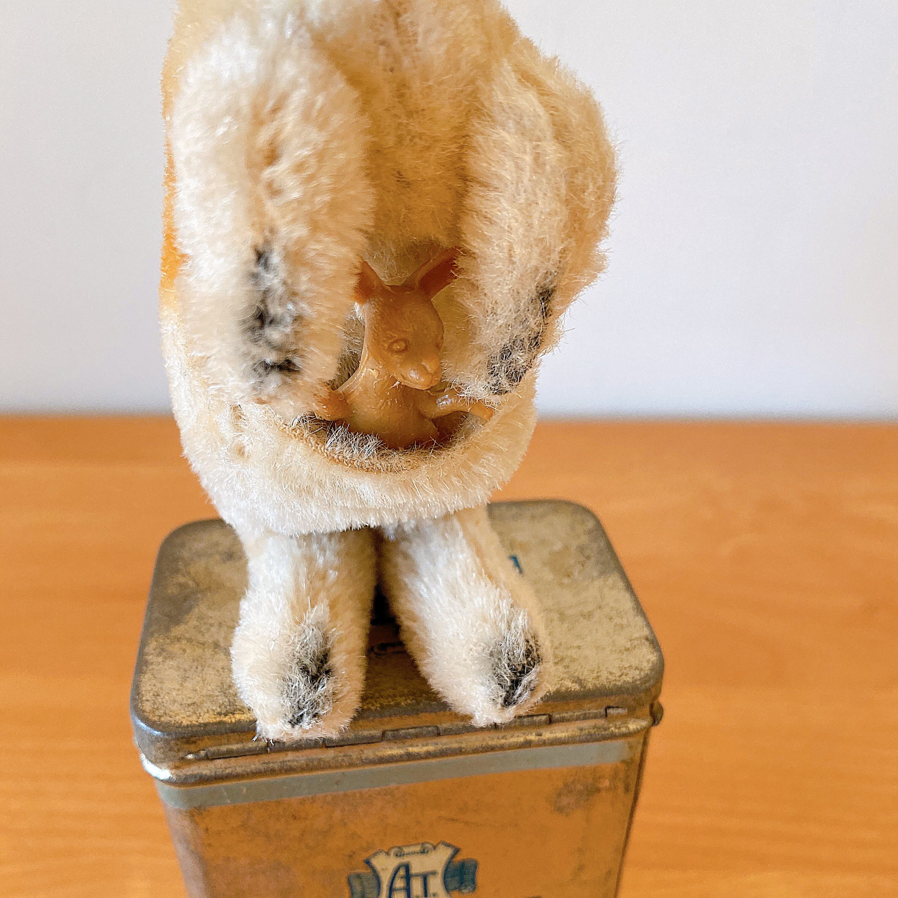 再×14入荷 シュタイフ Steiff カンガルーリンダ 親子 ヴィンテージ