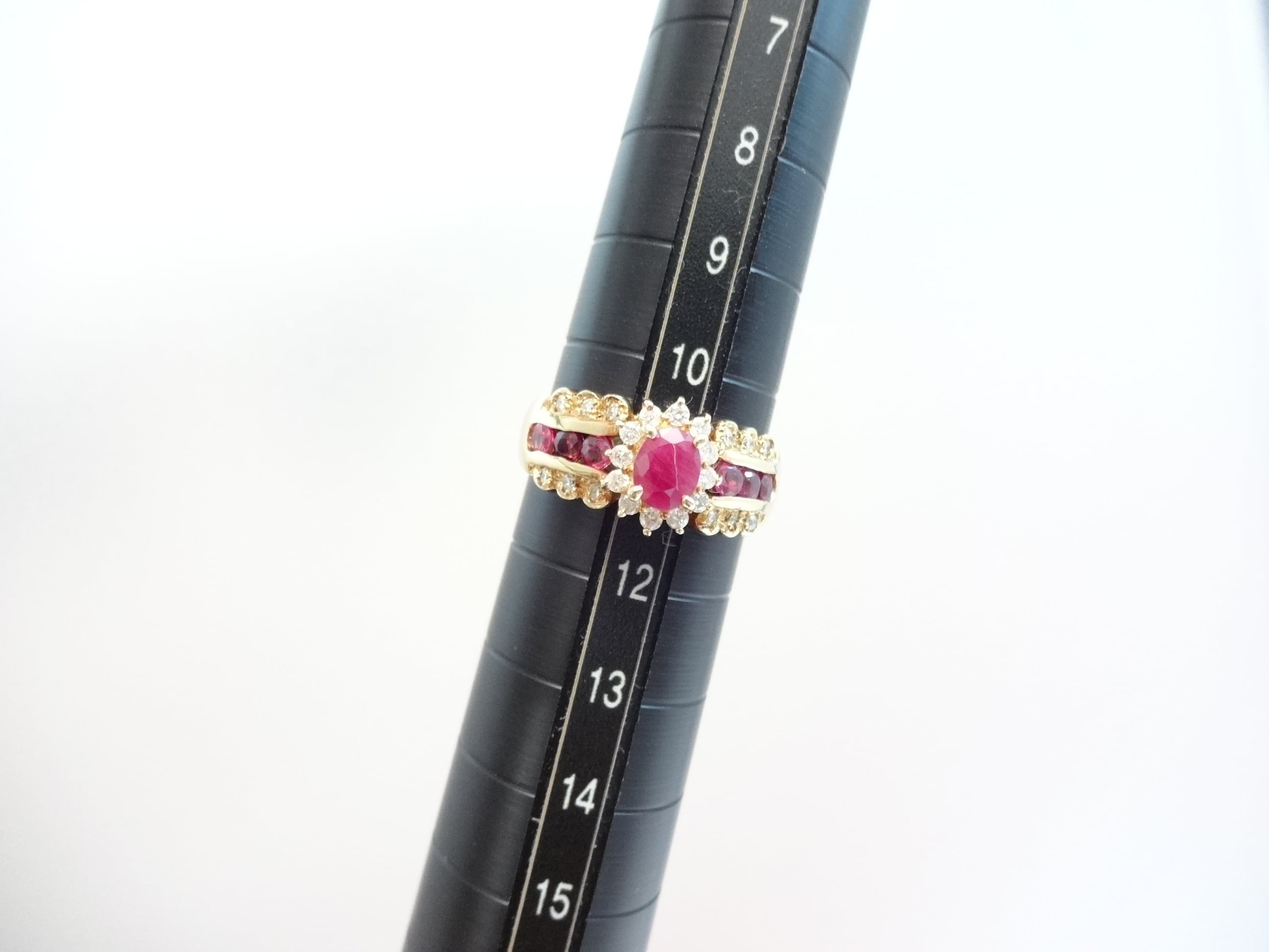 ジュエリーマキ】ルビーダイヤモンド デザインリング 1.02ct ジュエリーマキ】ルビーダイヤモンド デザインリング 1.02ct