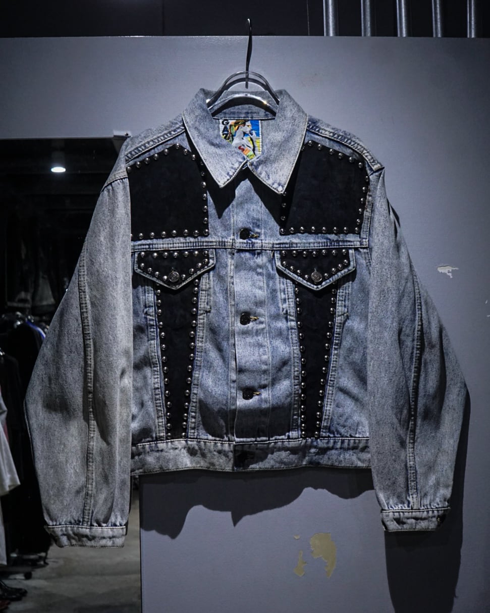 リバーシブル　ヴィンテージ　ジャケット　古着　Caka Caka】80's〜90's Special Switching Vintage Leather Jacket | Caka