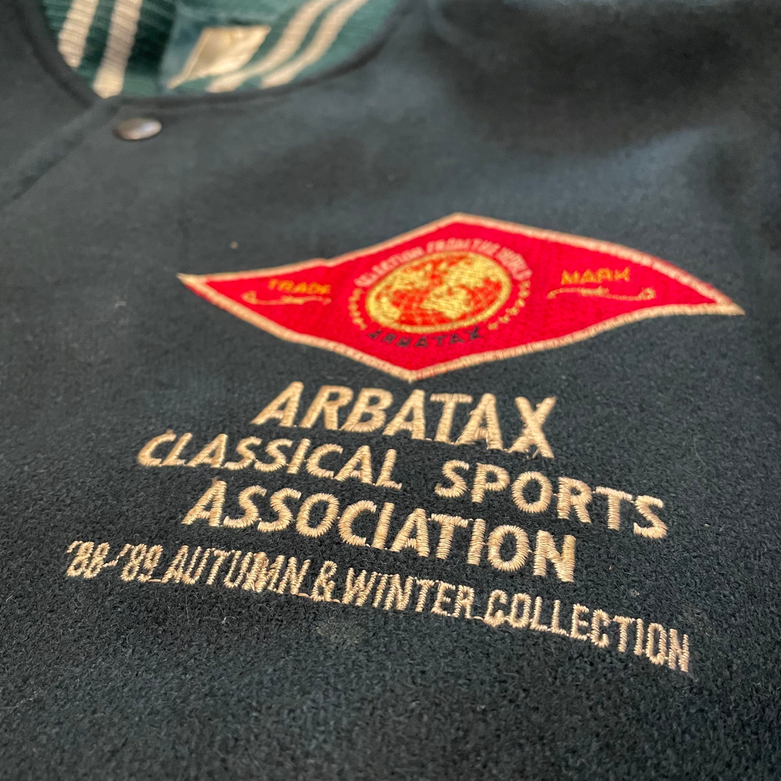 【最高デザイン】90s arbatax アルバタックス スタジャン