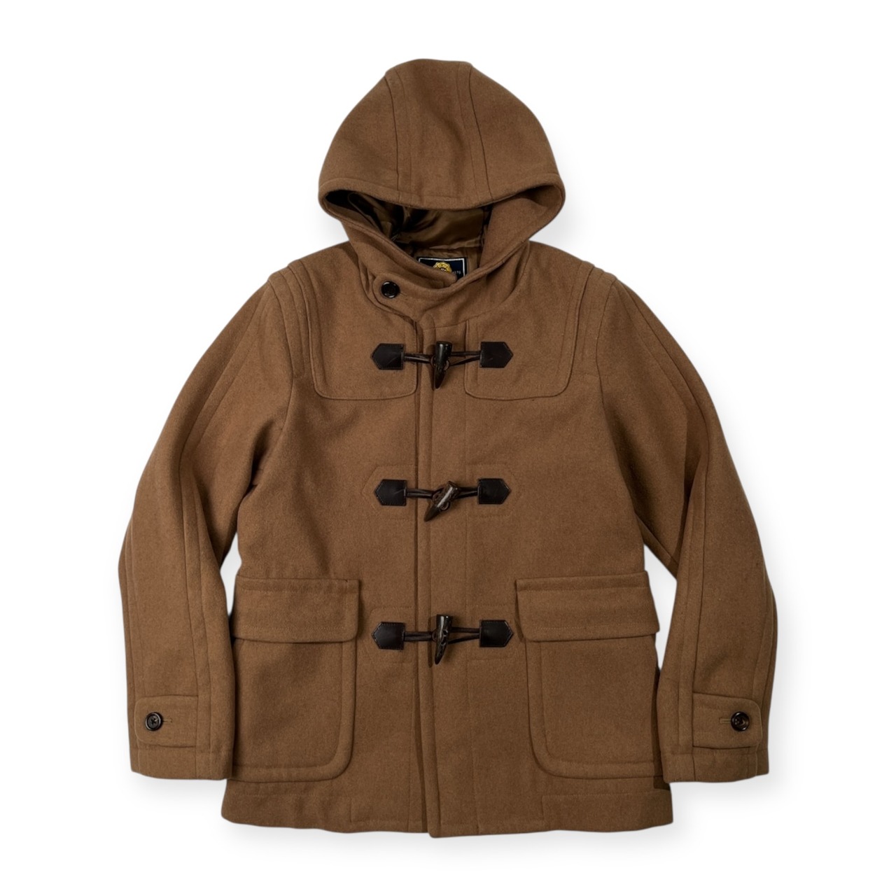 BEAMS ビームス 牛革トグル ダッフルコート ジャケット サイズ S /キャメル