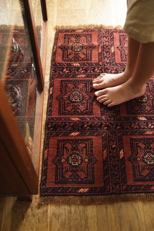 1344-Vintage Kizil Ayak Turkmen rug