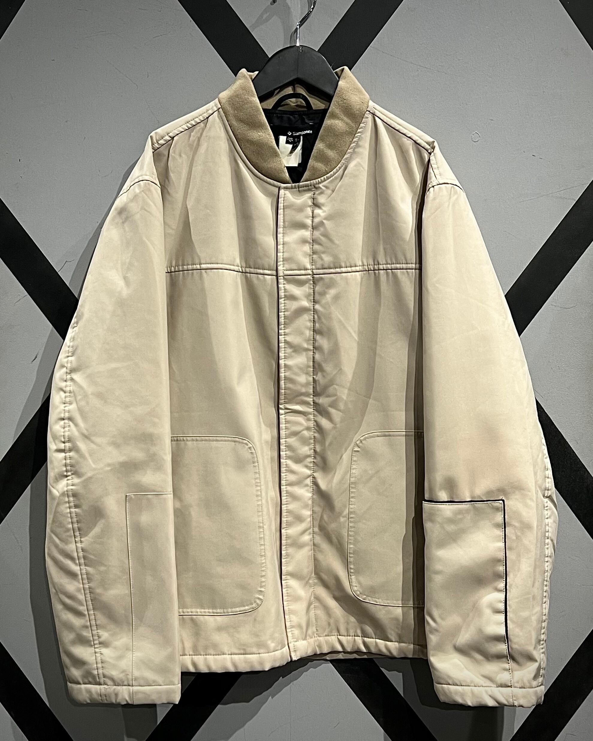 X VINTAGE】“Samsonite”Pocket Gimmick Vintage Blouson Jacket | Caka