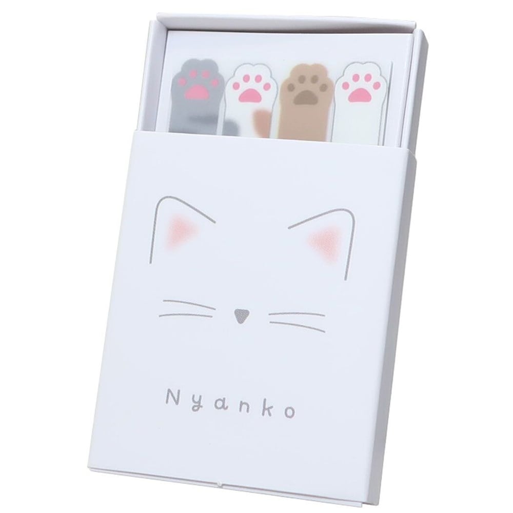 猫ふせん(にゃんこフィルムふせんボックス)しろ | マスノヤ衣料品店・マスノヤ猫雑貨店 powered by BASE