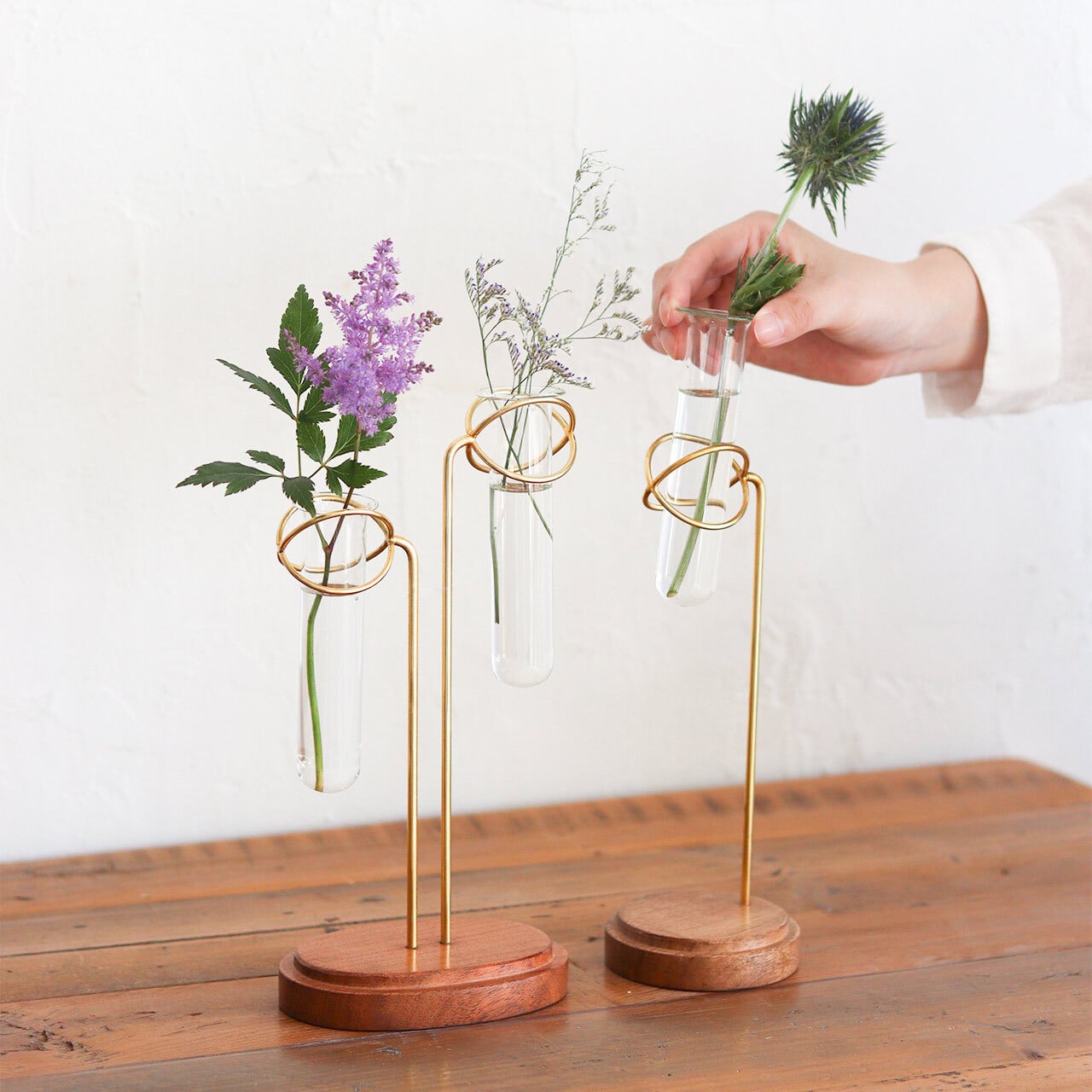 alten スタンドフラワーベース 2連 | Zakka so-la