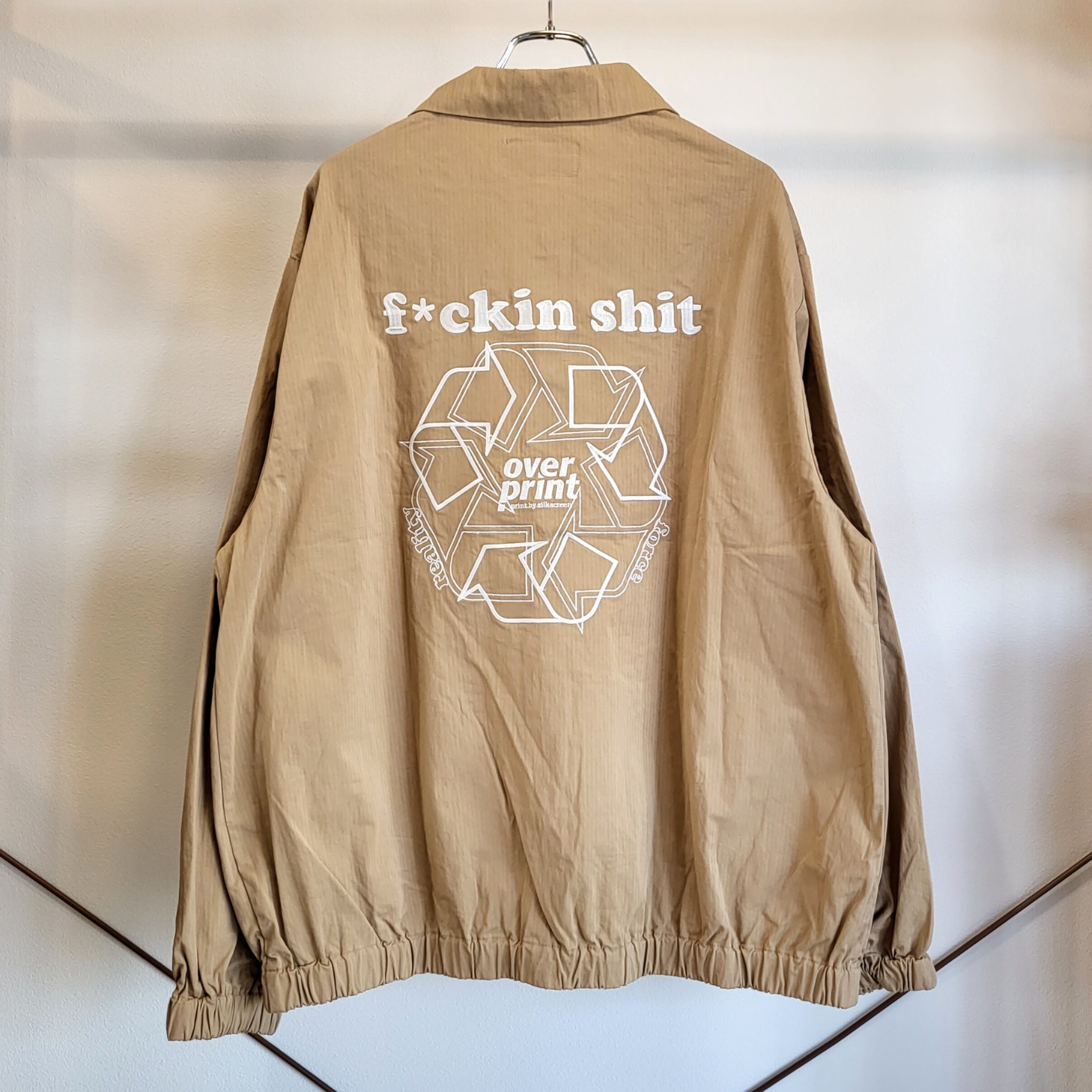 over print / オーバープリント コーチジャケット over print】TIGER COACH JACKET (ZERO ZERO HERO)｜CONVERSE