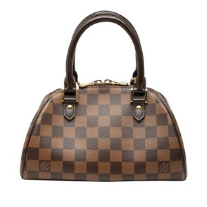 ルイ ヴィトン ダミエ リベラミニ ミニバッグ ハンドバッグ N41436 ブラウン エベヌ PVC レザー レディース LOUIS VUITTON 【中古】