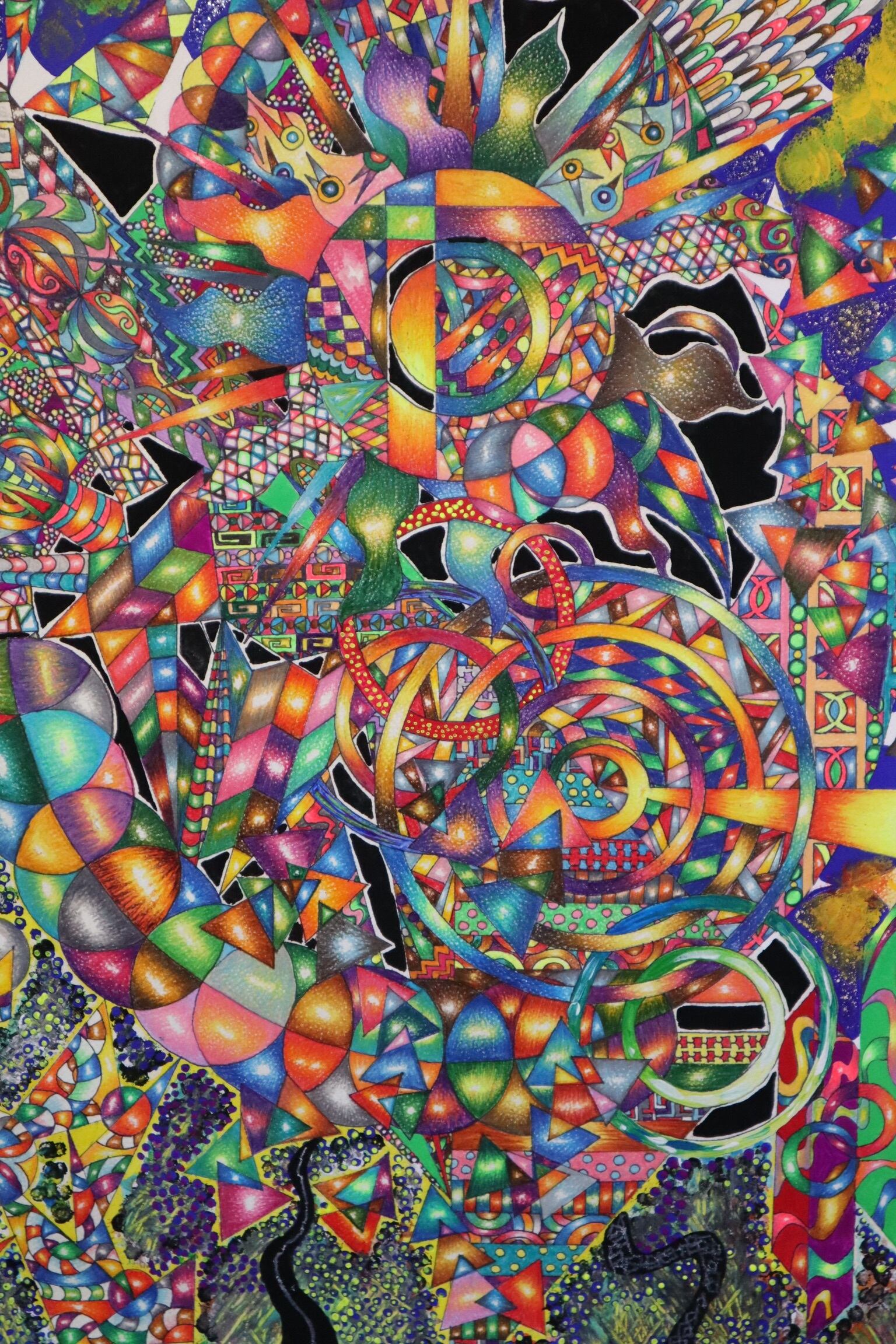 カサゴ（ホゴ）の鉛筆画 Morning Sketch No.22 