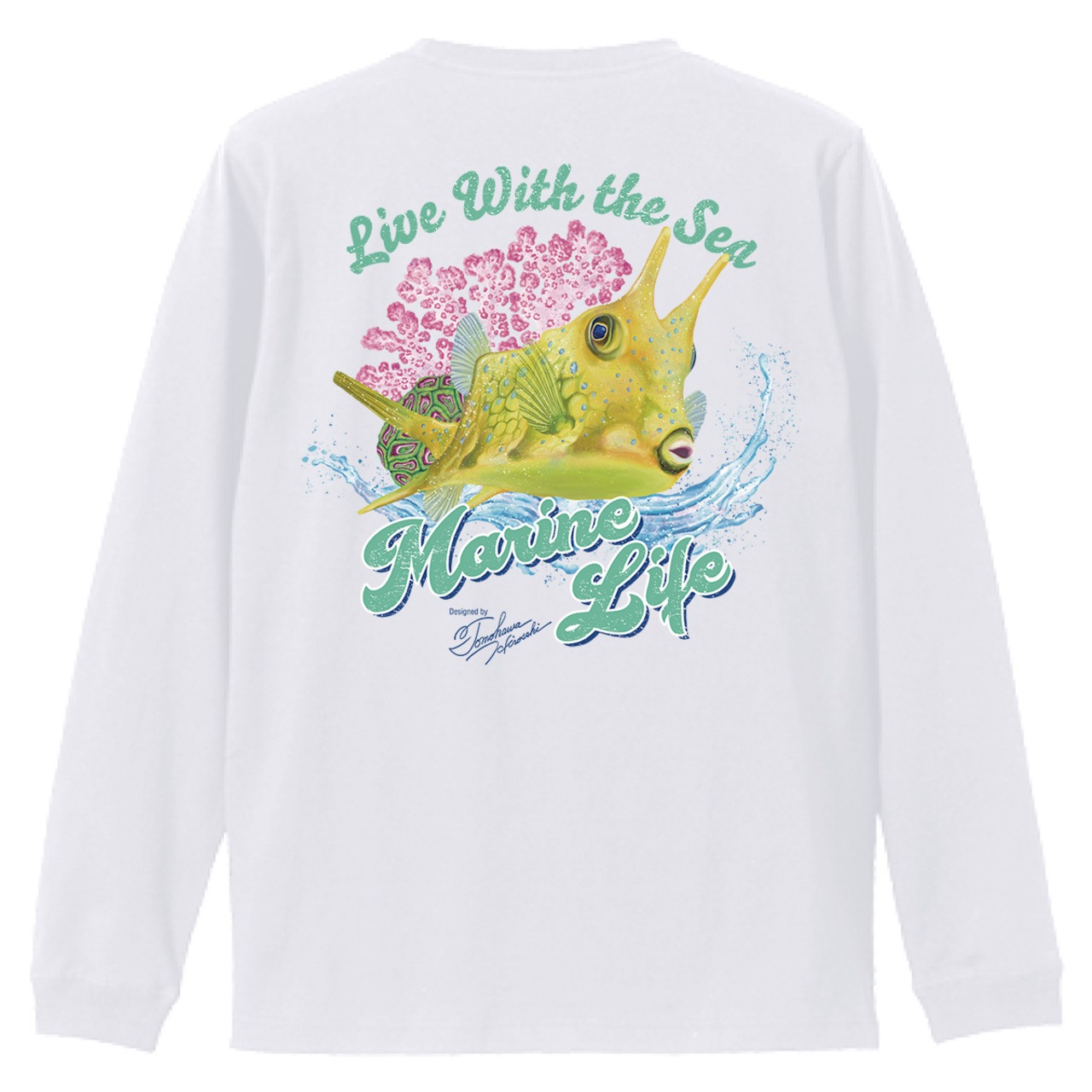 【長袖Tシャツ（ロンT） United Athle 5.6oz】コンゴウフグ