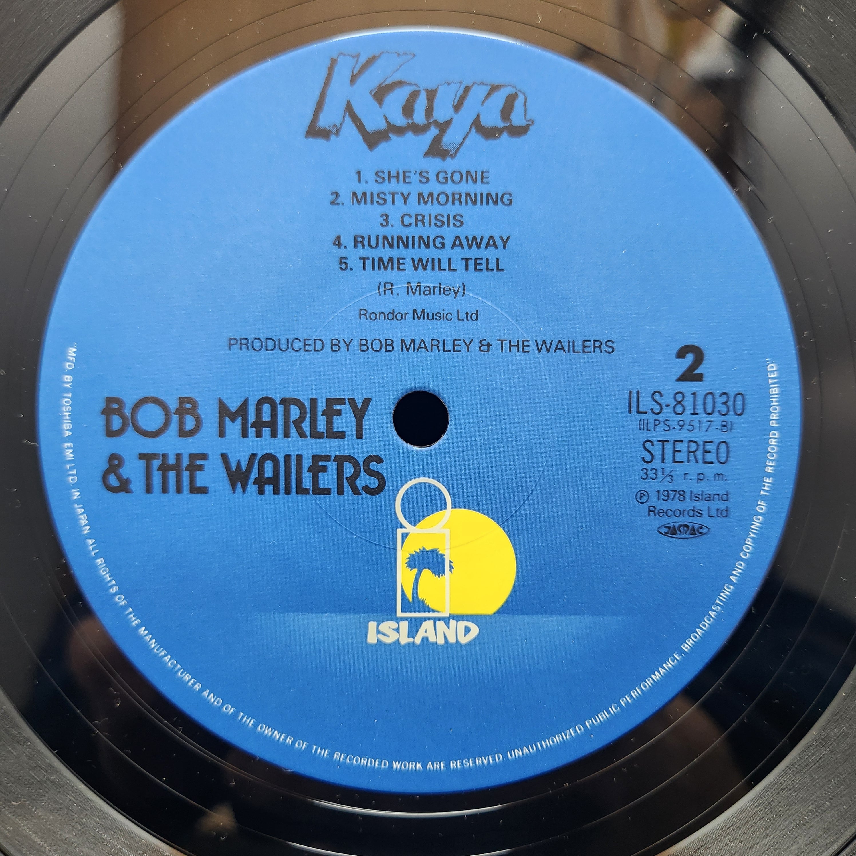 Bob Marley & The Wailers / Kaya [ILS-81030] - 画像4
