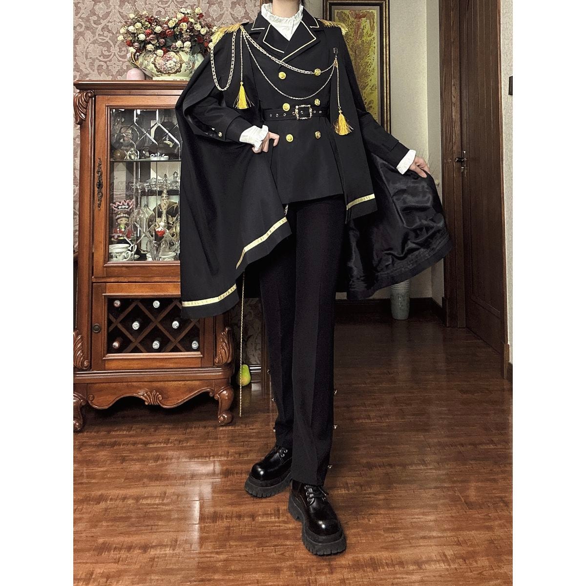 マント付きフルデコレーション軍服セット | Maiden's Rêve