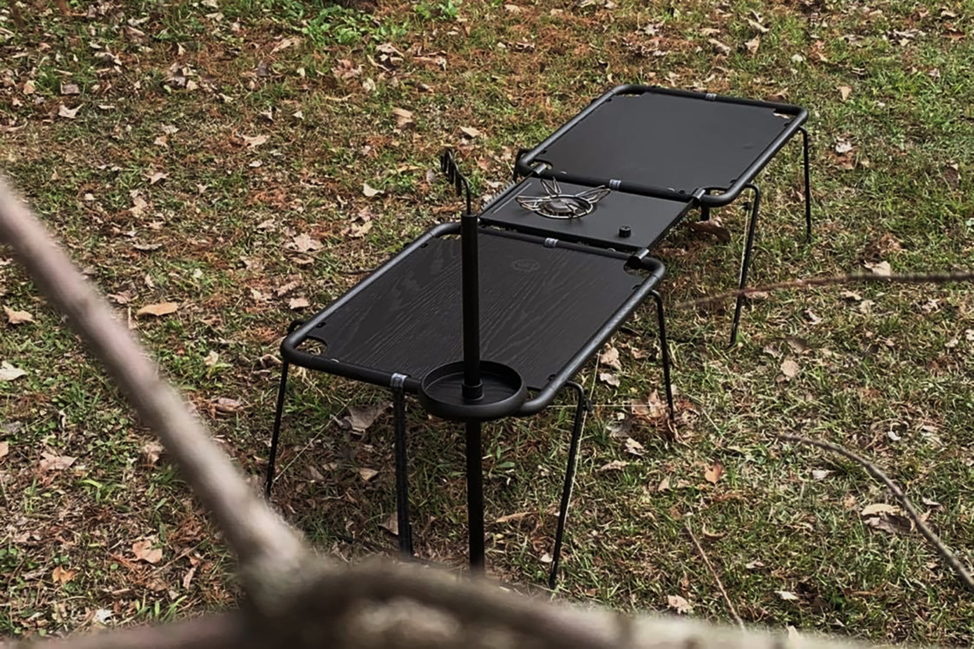 hxo design table  テーブル、ポール、バーナーサポート、ケース他