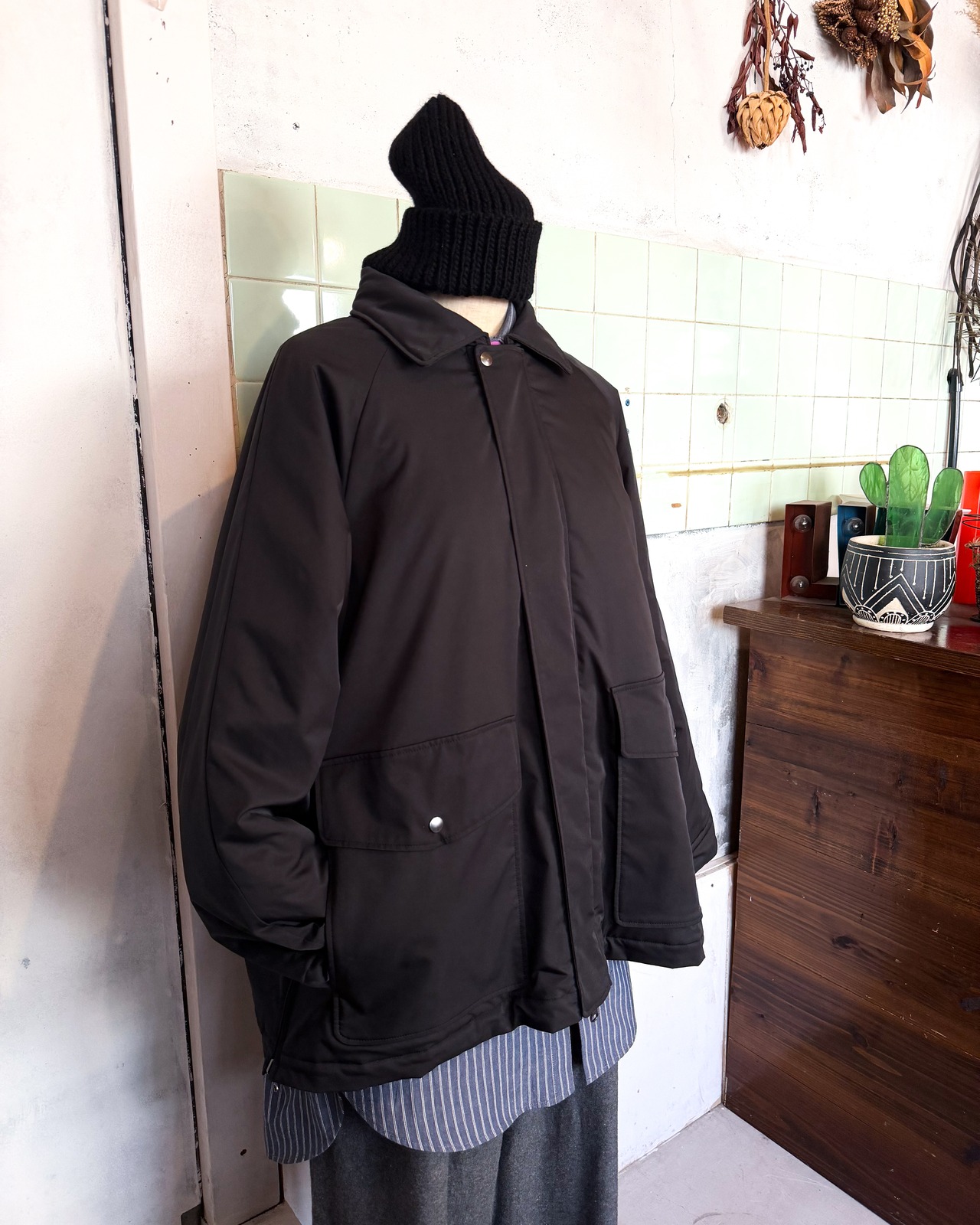 【SIWALY FLUID WOMEN】REVERSIBLE BLOUSON