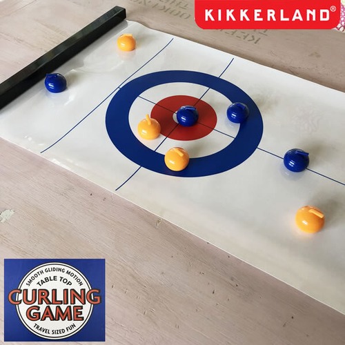 Table Top Curling Game テーブルトップカーリングゲーム ホームパーティー テーブルゲーム KIKKERLAND DETAIL