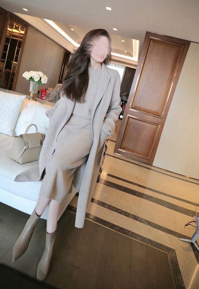 セットアップ レディース セーター スカート ニット ニットセーター