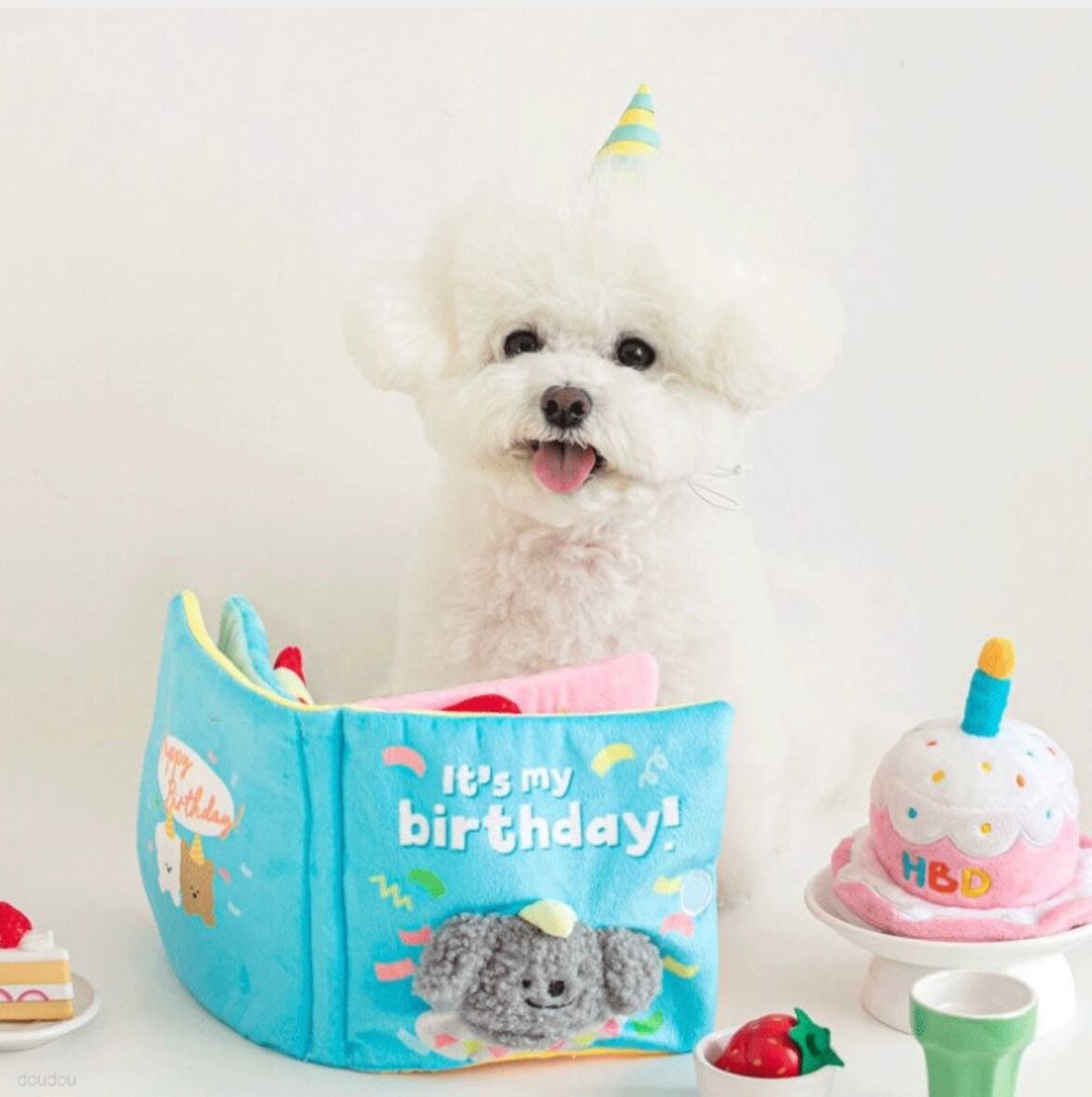 ノーズワークトイ お誕生日の本のおもちゃ 犬服 ドッグウェア Dog Wear Ange ノーズワークトイ お誕生日の本のおもちゃ 犬服 ドッグウェア Dog Wear Ange
