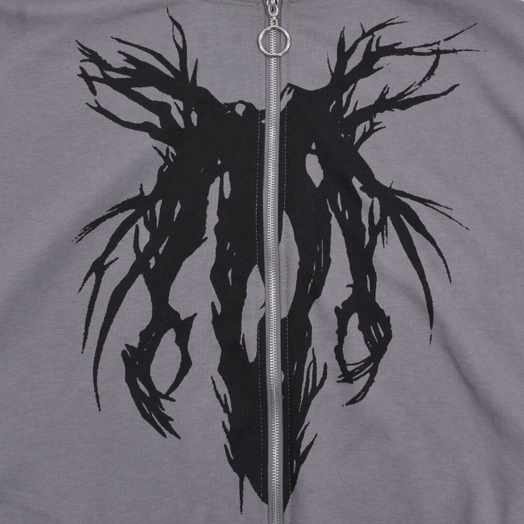 メタルロゴ フルZIPパーカー(BIGシルエット) | VOLCAN&APHRODITE 