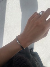 カーブラインボックスブレスレット