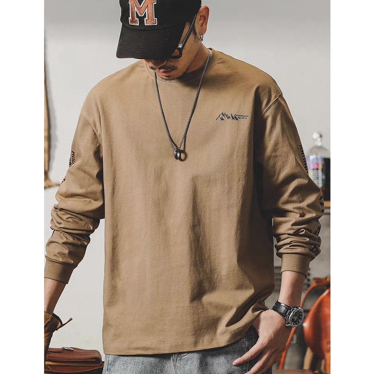 Mountain logo graphic tee 1273 - 7