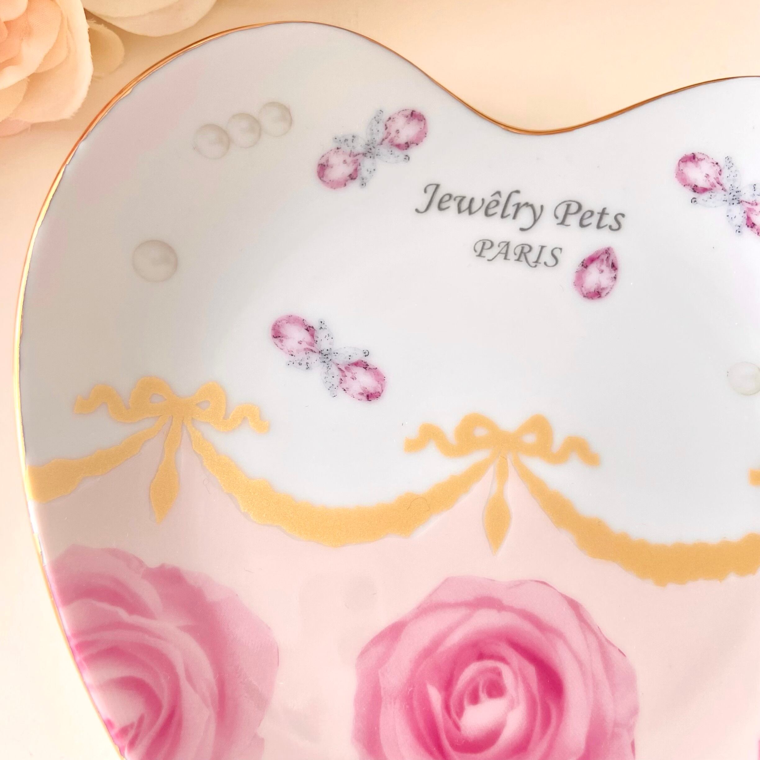 アウトレット】プリンセスローズのティーセット(マグカップ＆ハート