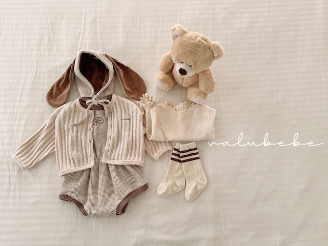 〚予約〛Rabbit bonnet<baby>
