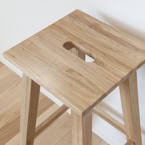 スツール イス チェア いす 椅子 角 ハイスツール 木製 天然木 ナチュラル