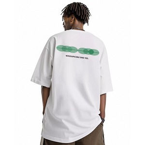 Sound wave graphic print tee 1391
