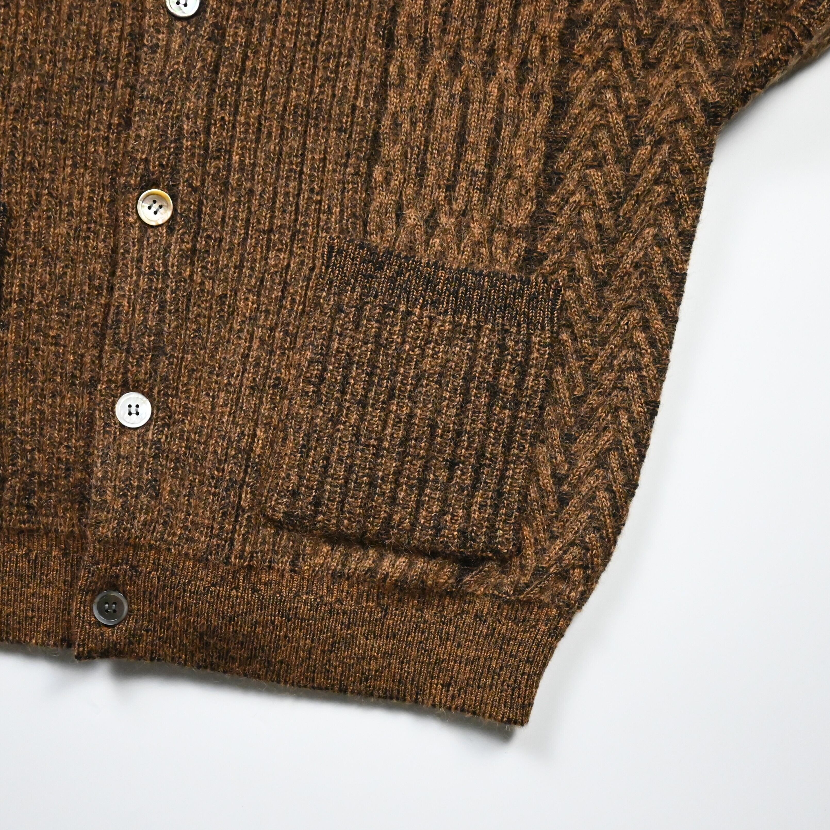 YASHIKI / Sekkei mohair Cardigan | GANKO