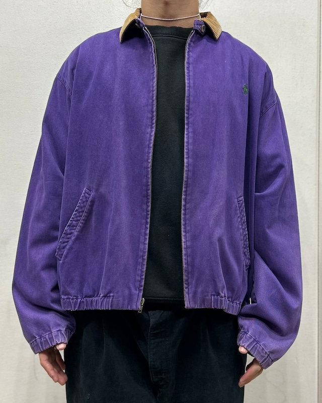90's Polo by Ralph Lauren Swing Top Jacket ''襟コーディロイ''【下北沢店】