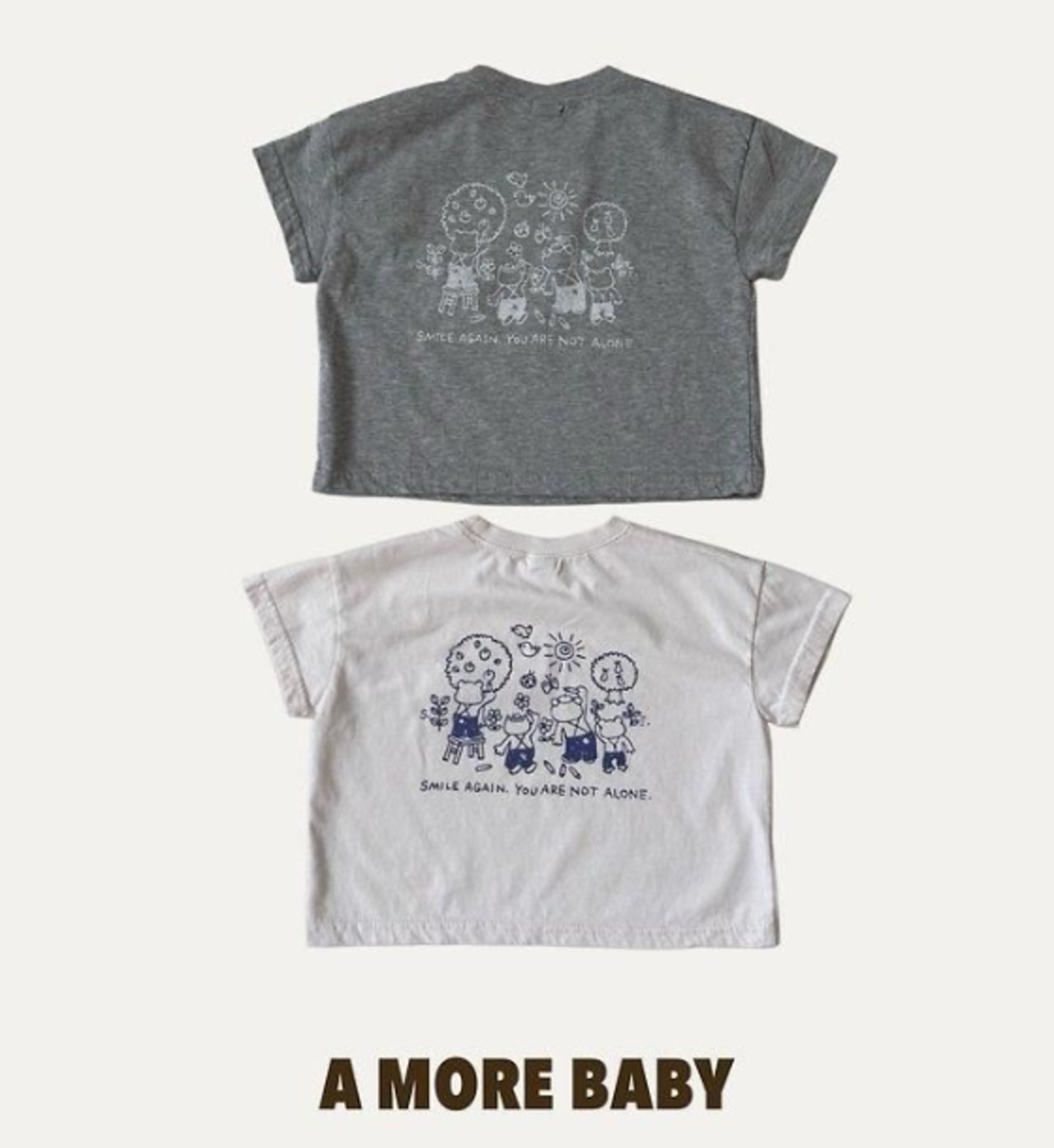 【取寄/韓国直送】A MORE 26/SM （Baby）Let'sTシャツ ｜夏服｜韓国子供服