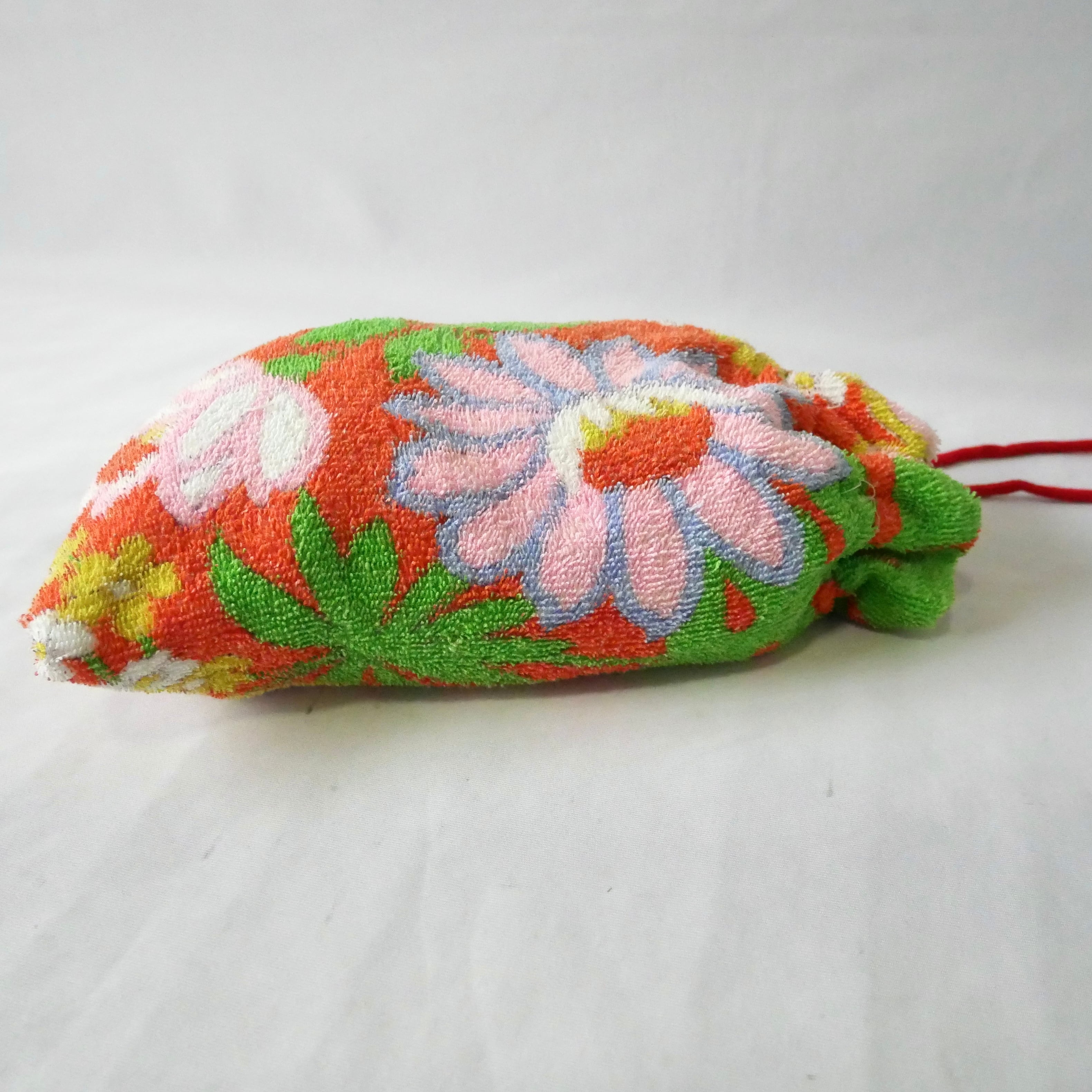 70s vintage floral pile remake jacket & bag 70年代 花柄