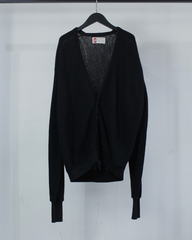 【Caka BLACK】60's〜70's “PURITAN × Gary Player” Vintage Alpaca Knit Cardigan