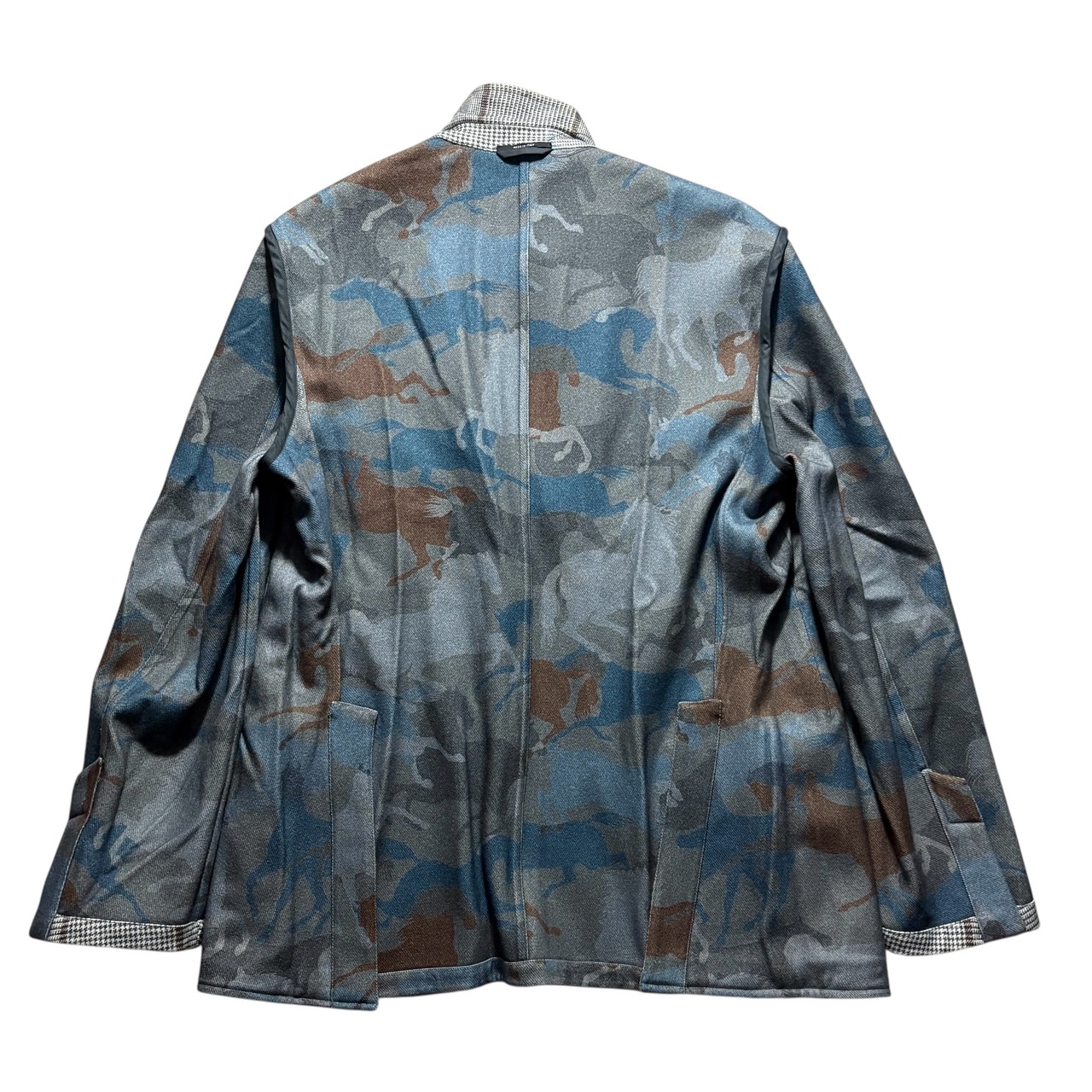 HERMES cashmere blend tailored jacket