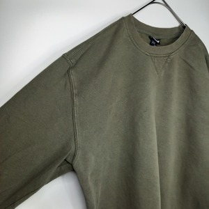 JOE BOXER　クルーネック　スウェット　ガゼット　トレーナー　無地　M/M