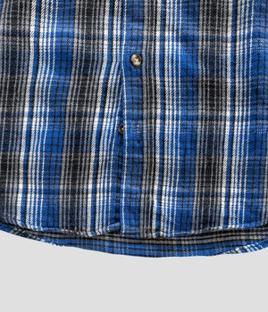 -FIVEBROTHER- Vintage 90s L Flannel Check Shirt