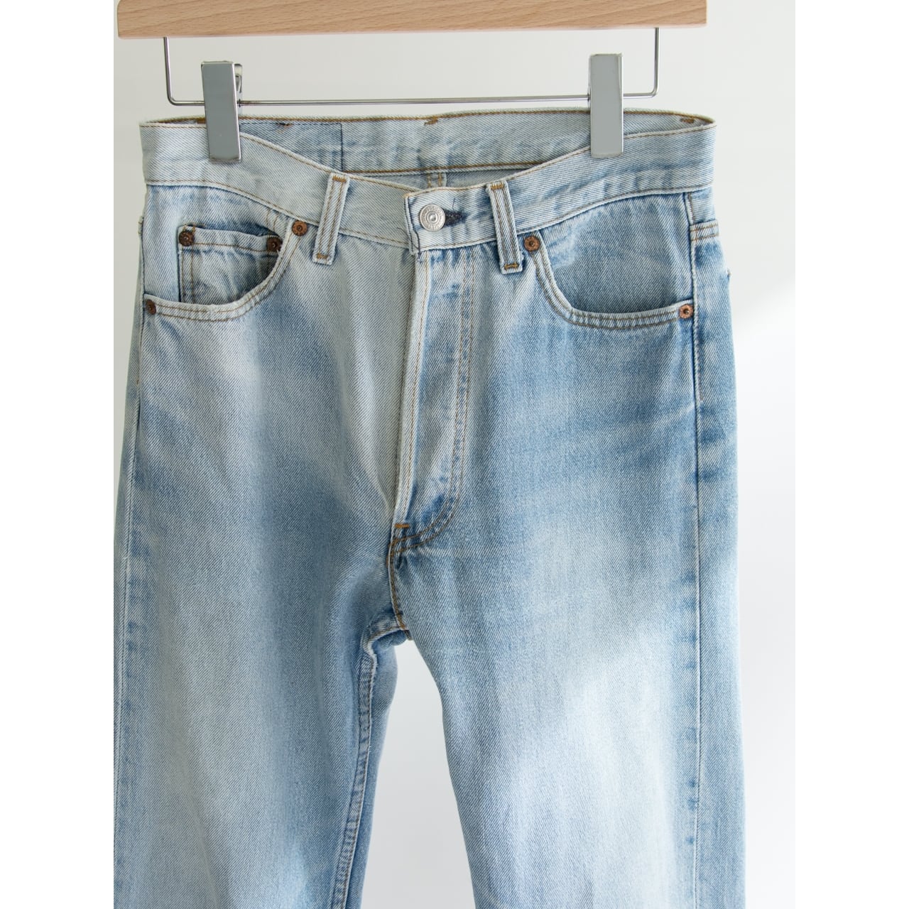 USA製 Levi's 501 リーバイス デニム W30✕L36 ベージュ