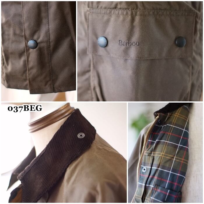 BARBOUR (バブアー) BEDALE ビデイル ワックスジャケット 232MWX0018