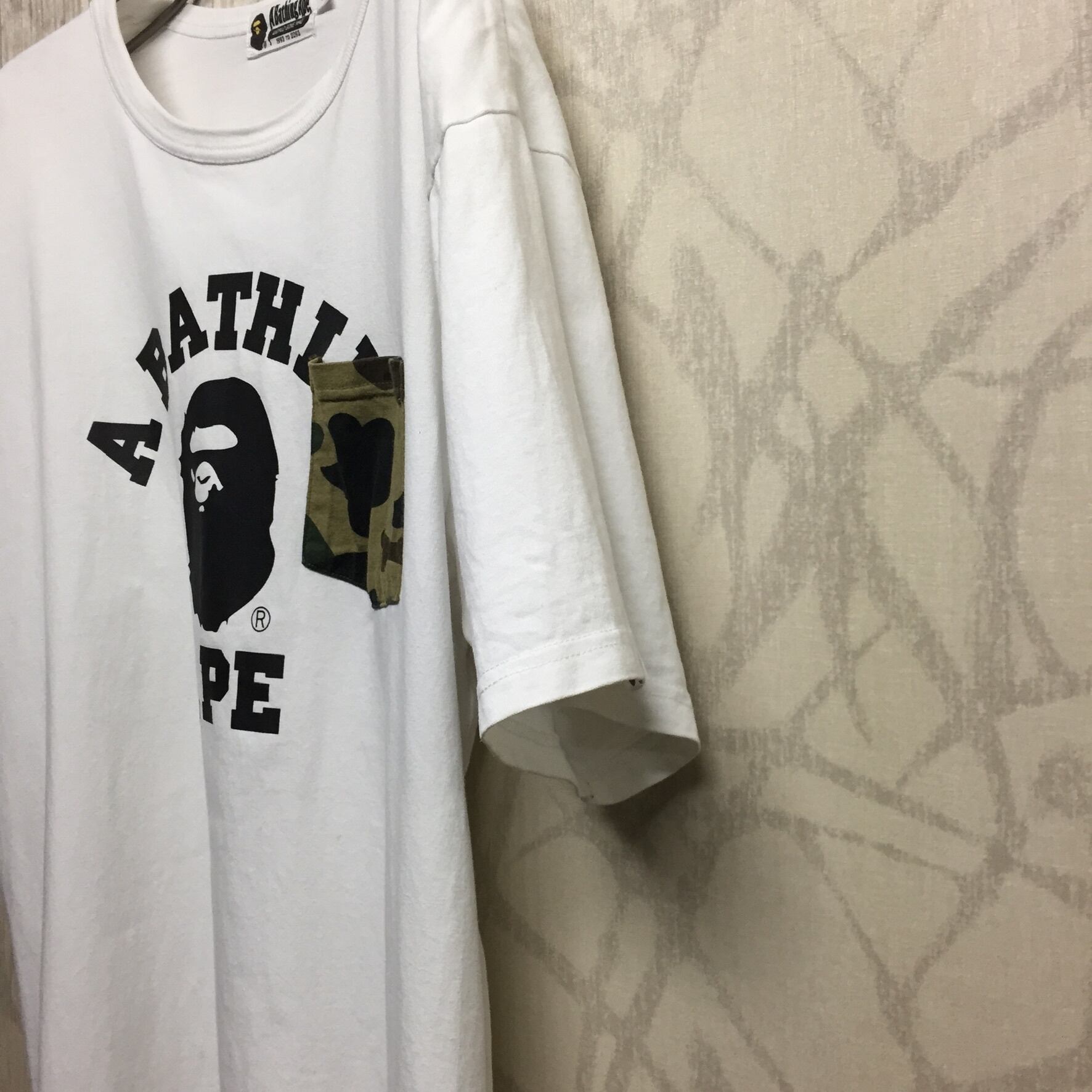 【激レア】 A BATHING APE エイプ デカロゴ ビッグサイズ Tシャツ