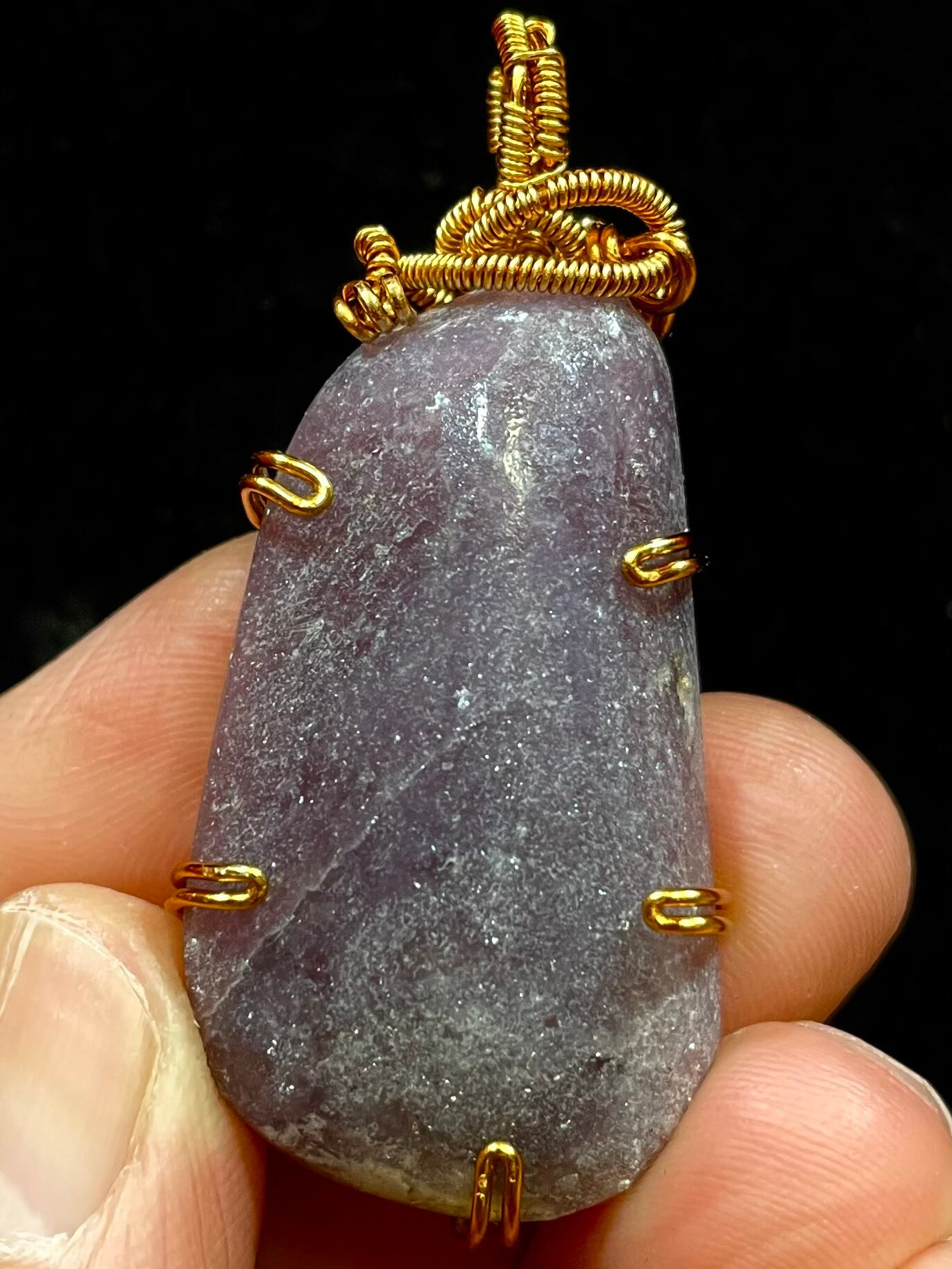 13) 採掘初期「ユーフォラライト44」ペンダントB