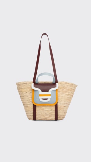 PIERRE HARDY -アルファバスケット- :LIGHTBLUE BURGUNDY